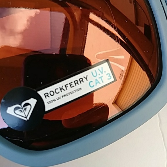 ⛷🏂⛷🏂ROXY ROCKFERRY  SKI\SNOWBOARD GOGGLES ITALY - Picture 6 of 8